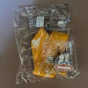 Disneyland lanyard Pass Holder